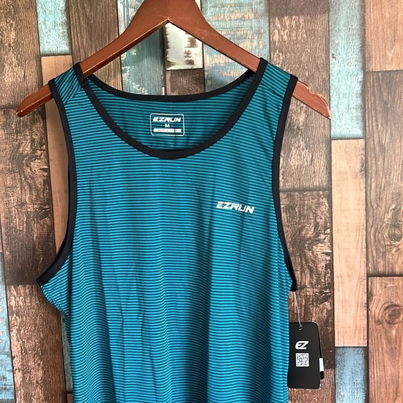 EZRUN medium striped performance tank - Picture 2 of 12